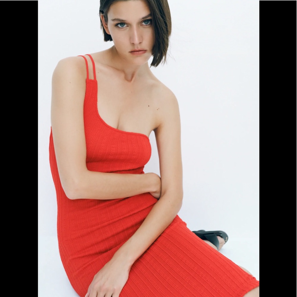 Zara red dress Sz Small